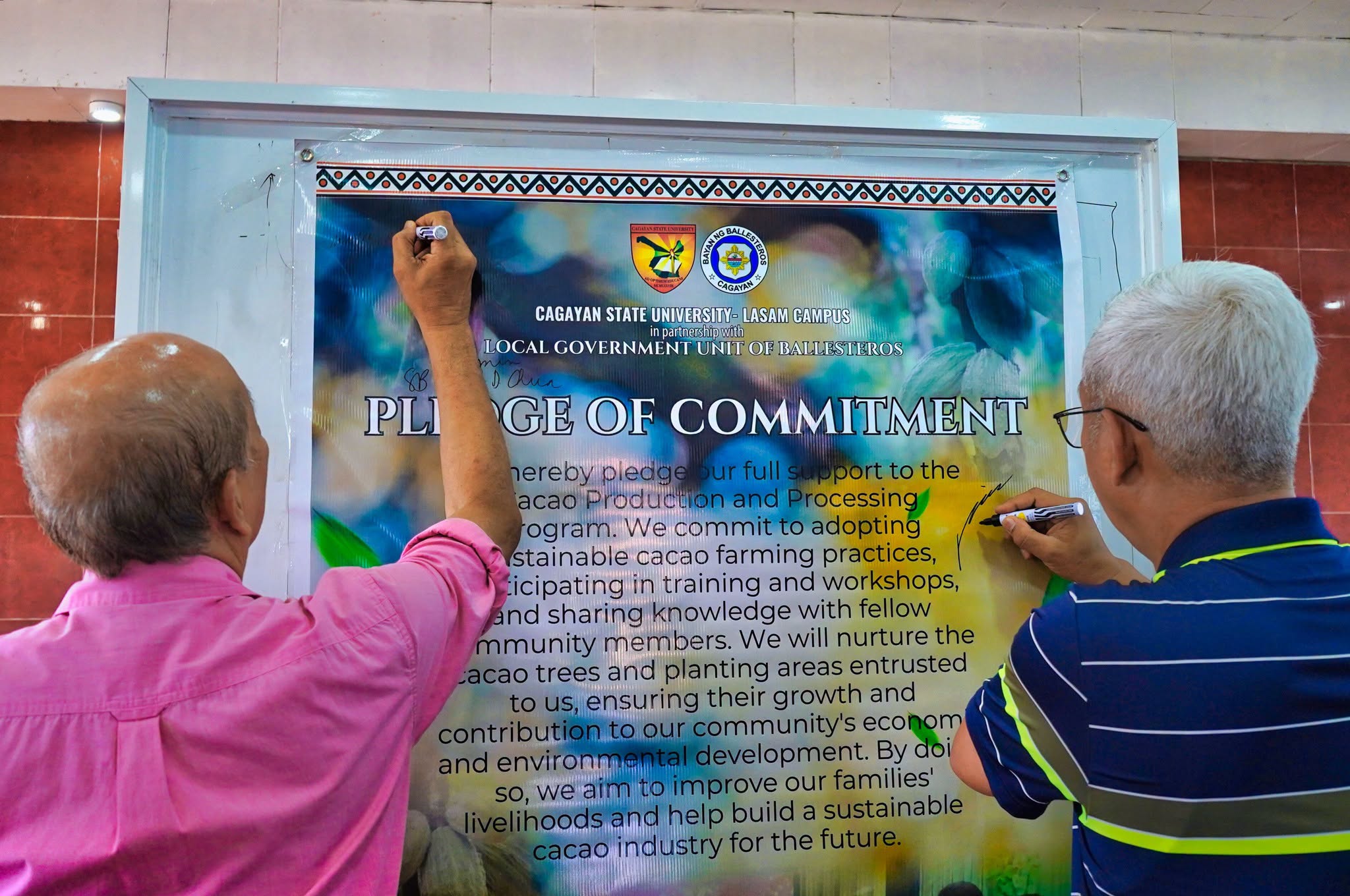 CSU LASAM, LGU BALLESTEROS PARTNER FOR SUSTAINABLE CACAO INDUSTRY DEVELOPMENT photo 61